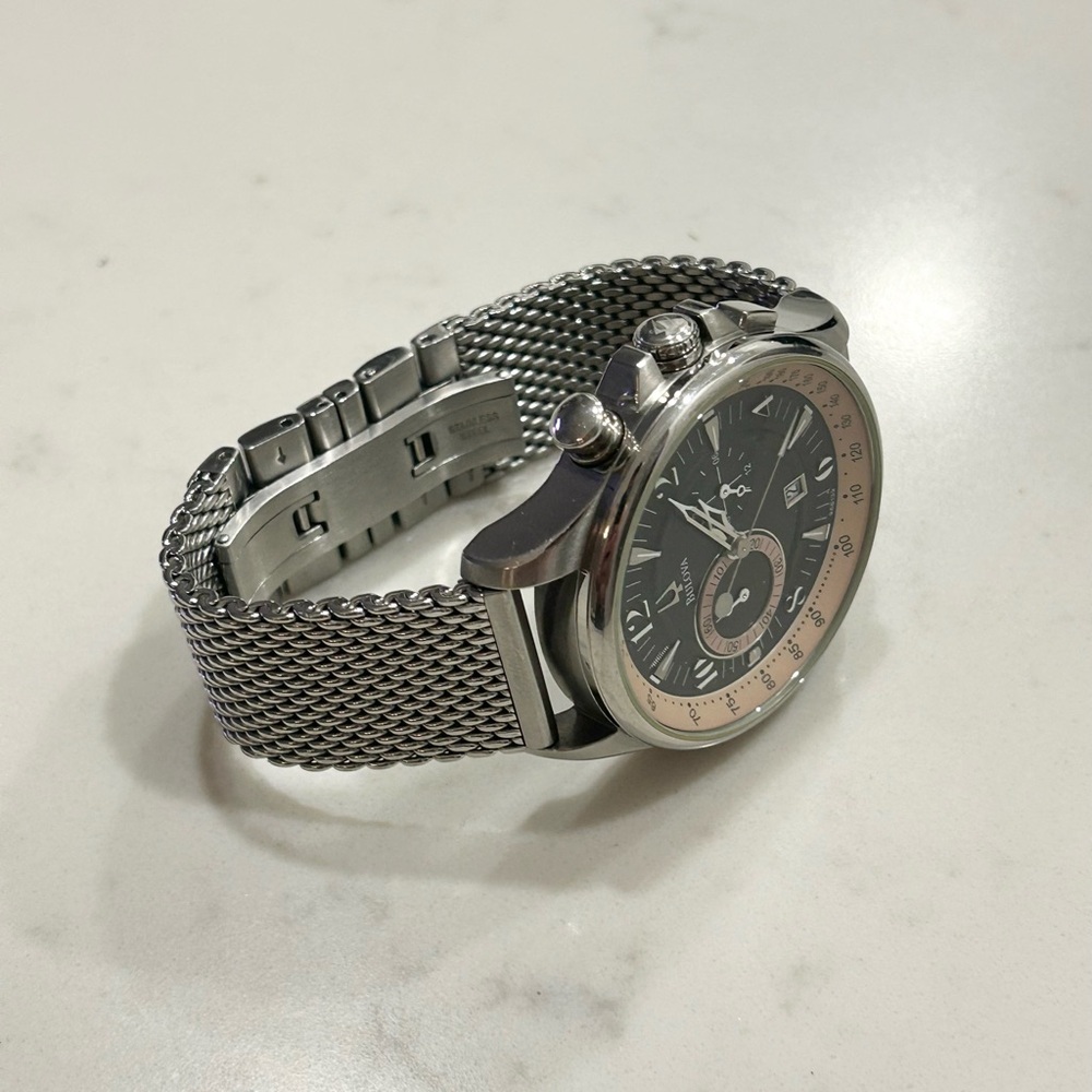Bulova 96B139 Wrist Watch Men 44mm Tachymeter - Picture 8 of 13